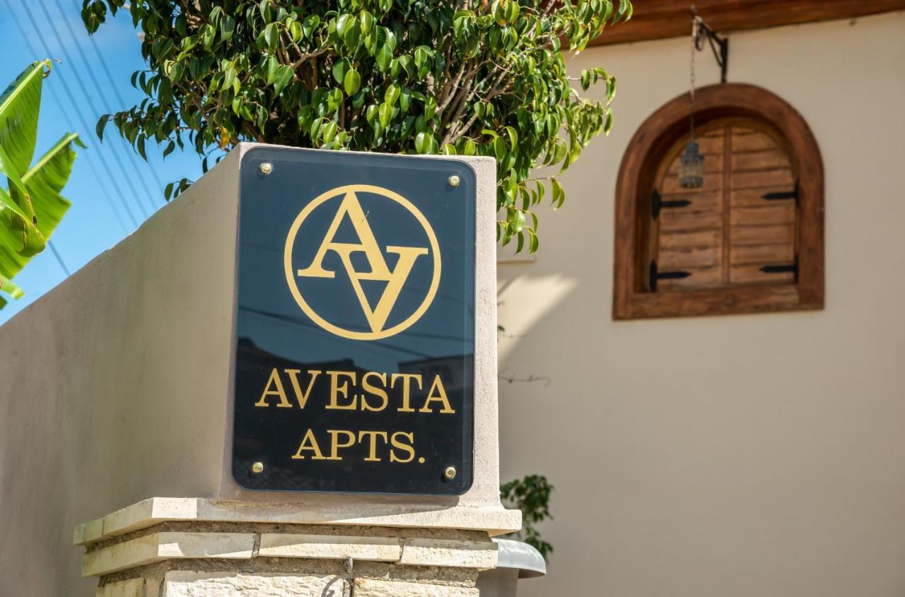 Avesta Apartments - 200M From The Beach Vasilikos  Bagian luar foto